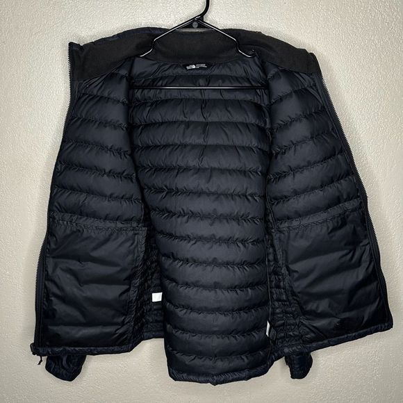 The North Face 550 Down Black Puffer Jacket Mens Medium - Picture 4 of 5